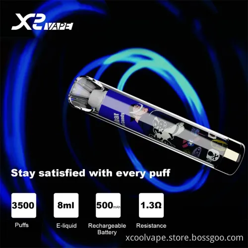 H5 Disposable Pod 3500 Puffs Rechargeable E-Cig